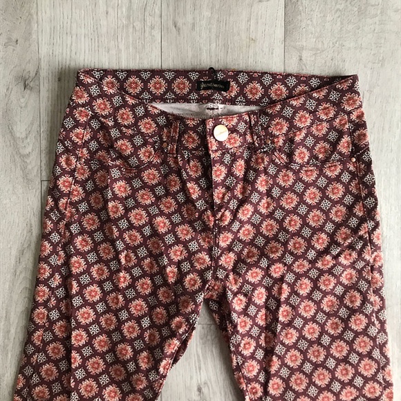 Stradivarius Patterned Stretch Jeans/Pants - Picture 3 of 3